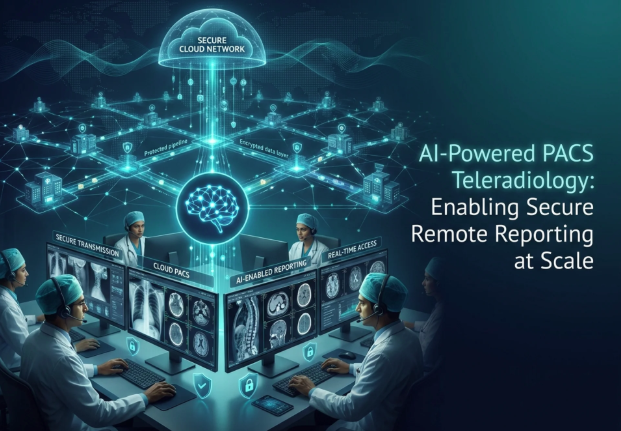 AI-Powered PACS Teleradiology: Enabling Secure Remote Reporting at Scale