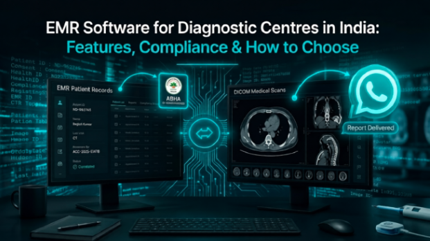 EMR Software for Diagnostic Centres in India: Features, Compliance & How to Choose